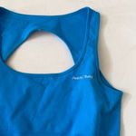 Peachy Bunz Blue Athletic Bodysuit Romper Active Wear Size M Photo 3