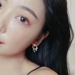 18K Gold Plated Crystal Tassel Dangle Drop Hoop Earrings for Women Photo 1