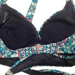 Athleta Monaco Bra Cup Wrap Bikini Underwire Halter, Sz 34D/DD Photo 9