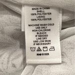 1. State  Women’s White Floral Print V-Neck Smocked Cuff Button Down Blouse Photo 3