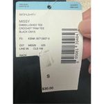 Laura Scott 🔥5/20🔥  Embellished Tee Sz S Black NWT Photo 4