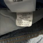 MOTHER The Vagabond Mini Fray Skirt Size 24 Blue Photo 10