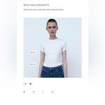 ZARA NWT  Knit Cream Waistcoat w/ Side Gold Buttons Size Small Photo 8