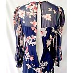 Eliza J Floral Asymmetrical Ruffle Shift Dress Womens Size 4 NWOT Photo 8