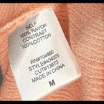 Chloe K peach sleeveless top Size Medium Photo 6