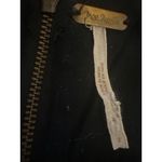 Free People Black Modern Love Suede Mini Skirt Size 2 With Back Zip Closure & Fr Photo 4