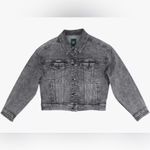 Wild Fable Black Cropped Jean Jacket women XS  100% cotton  Photo 1