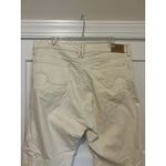 Levi's Levi Strauss Women’s Size 16 Signature Off-white High Rise Straight Stretch Jean Photo 7