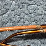 Chloé Chloè vintage Chic Oversized Brown Sunglasses Photo 7