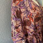 Seafolly  Pink /Orange Floral Coverup or Summer Dress, Size Medium, NWOt Photo 8
