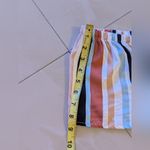 J for Justify , Woman off the Shoulder Dress, Size 3X strips colorful Rayon Photo 3