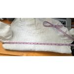 Cloth Scenery Swiss Dot White Linen Top Womens Small Boho Coastal Beach Nautical Photo 10