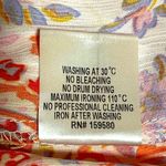 Pink Lily  Off The Path Long Sleeve Orange Paisley Belted Blouse Size Medium Photo 6