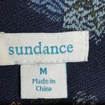 Sundance Alpine Coast Jacket size Medium Embroidered Bohemian Blazer Navy Floral Blue Photo 4