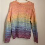 525 America  Mixed Marl Stripe Cardigan Photo 4