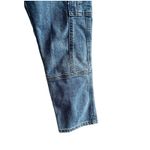 KanCan Women’s Cargo Jeans Size 26 Medium Wash Stretch Back Flap Pockets Blue Photo 3