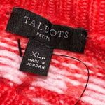 Talbots  pretty orange sweet with white design! Nice fall staple! Photo 9