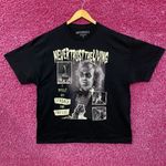 BeetleJuice Movie Never Trust The Living Graphic T-Shirt 2XL Photo 0