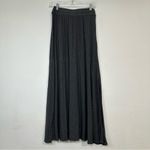 Athleta  Casual Black A-Line Maxi Skirt in Size S Photo 2