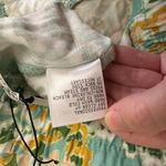 Rachel Zoe Womens Pants Large Wide Leg Boho Paisley Print Aqua NWT Resort Photo 9