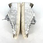 P448  John Sneakers Silver Leopard Womens EU Size 37 Photo 6