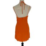 Reformation  Ocean Sweetheart-Neck Woven Mini Dress Party Cocktail Size 4 Photo 3