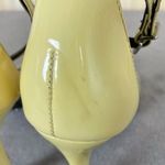 Schutz Yellow Cadey Lee Open Toe Heels Size 38 Photo 4