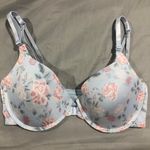 Jessica Simpson Blue Floral Bra Photo 0