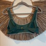 Xhilaration  Green Crop Top with White Trim Photo 5