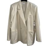 Good American NWT! Woven Double Breasted Blazer 2.0 - Size 5 / 2XL Photo 8