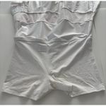 Lucky In Love Skort Skirt L White Tiered Pleats Tennis Golf Pickleball Size L Photo 10