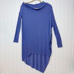 Free People  We The Free Grapevine Long Sleeve Tunic in the color Sky Blue  XS Photo 3
