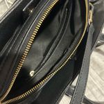 Nine West Black Purse Faux Leather Crossbody Photo 3