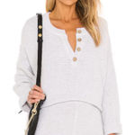 FP Beach Free People Hailee Waffle Knit Oversized Boxy Sweater Women’s Sz XS Photo 0