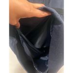 Line Korean Fashion Semi Formal Rayon Short Dress Navy Small Blue Photo 6