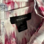 Halogen Twist Neck Sleeveless Blouse size Small Magenta Pink Photo 9