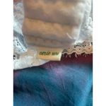 Aerie Eyelash Lace Padded Plunge Bralette Medium M Blue Photo 3