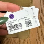 Lululemon Flow Y Nulu Longline Bra Sz8 Allspice Photo 1