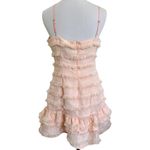 Princess Polly NWT  Molina Pastel Orange Ruffled Fringe Mini Dress  6 Photo 7