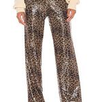 LPA Sequin Cheetah Pants Photo 0