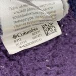 Columbia  Jacket Womens Large Purple Fleece‎ Zip Coat Outdoors some sleeve wear Photo 9