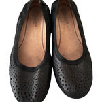 Vionic Robyn Black Leather Flats 6.5M Arch Support Comfort Ballet Photo 0