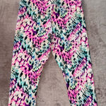 Victoria's Secret Pink Yoga  Women's Leggings Floral Size‎ Medium Photo 0