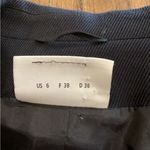 Akris Punto  LIGHTWEIGHT embellished collar metal button black wool blazer Jacket Photo 11