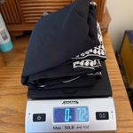 Tahari  Black Ivory Embroidered Skirt Women’s See Measurements NO SIZE Career Photo 11