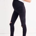 Madewell Over the Belly Skinny Jeans Black Sea 33 Photo 0