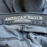 American Eagle  Jeans Ripped Vintage Hi Rise Black Wash Denim Women's Size 6 Photo 6