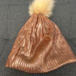 Charlotte Russe Rose Gold Beanie  Photo 0