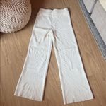 Lovers + Friends  Cream Ribbed Casual Pants Photo 3