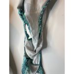 Lascana One Piece Swimsuit Paisley Floral Cutout Sides Halter Plunge Beach Swim Blue Size 2 Photo 8